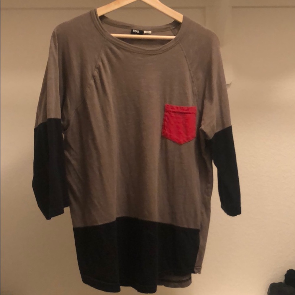Men’s ¾ length T shirt